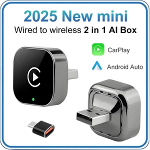 USB Wireless CarPlay Adapter For iPhone Apple Wireless Carplay Dongle Plug &Play - Bild 1 von 1
