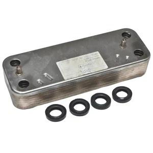Baxi 720776401 Plus Combi 24 28 33 ERP Boiler Plate Heat Exchanger (14P) - Picture 1 of 8