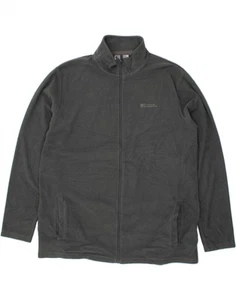 MOUNTAIN WAREHOUSE Mens Fleece Jacket UK 42 XL Grey Polyester BW03 - Picture 1 of 3