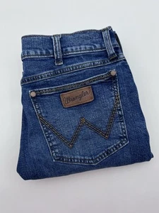 Wrangler Retro Jeans Herren 30x30 Relaxed Boot Western Cowboy Stretch Denim Blau - Bild 1 von 15