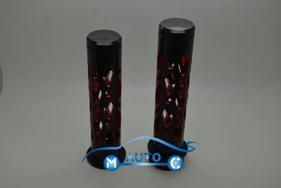 22MM 7/8" CNC Handlebar Grips For BMW K1200S R1200 RT R GS S F800S Black P Foto 1 de 3