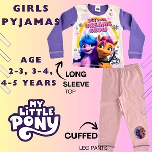 My Little Pony Girl’s Pyjamas 2-3 Years, Izzy Moonbow, Sunny Starscout - Picture 1 of 11