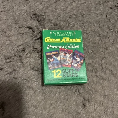 Serie de béisbol Collect-A-Books 1990 1 caja #3 Canseco, Gehrig, Clemente Foto 1 de 2