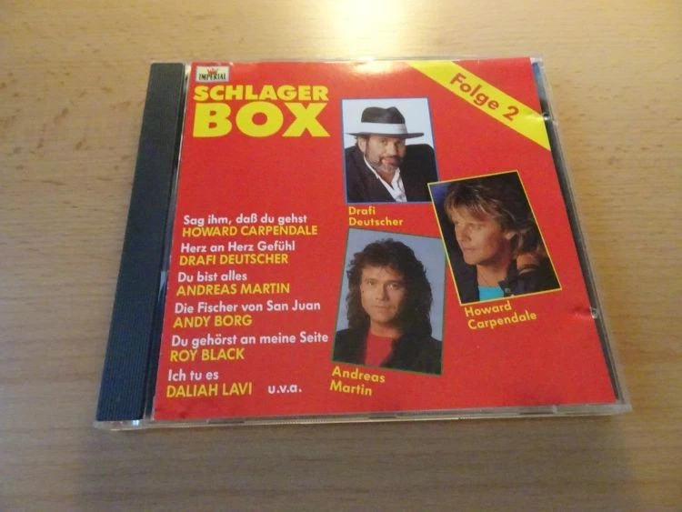 CD Schlager Box Folge 2: Andreas Martin Roy Black Daliah Lavi Helmut Frey Denise - Bild 1 von 1