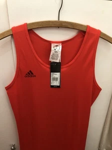 Adidas Powerlift Singlet Weightlifting/Powerlifting, Red - Medium, New w/tags - Picture 1 of 8