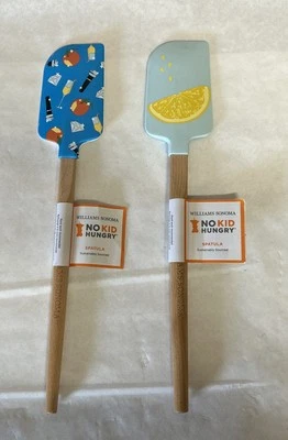 Williams Sonoma No Kid Hungry Spatula  Set/2 NWOT Andy Cohen & Cameron Diaz - Image 1 of 3