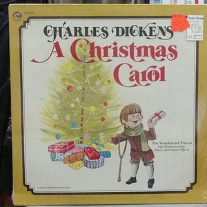 VINTAGE Sealed '79 Charles Dickens A CHRISTMAS CAROL Wonderland Players 33 Vinyl - Picture 1 of 19