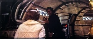 Empire Strikes Back 70mm Film Cell Millennium Falcon Edition 6406 4B Leia + Han - Picture 1 of 6