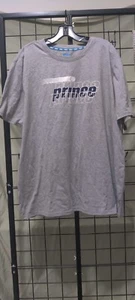 Prince Tennis T Shirt Size Medium Gray Tee - Picture 1 of 3