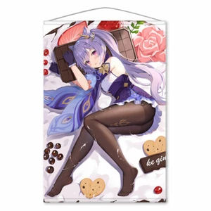 Genshin Impact Keqing Valentine Ver.B Tapestry Wall Scroll B2 20 in x 28 in - Picture 1 of 2