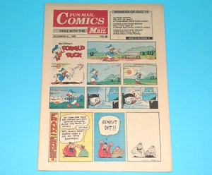 FUN MAIL COMICS VOL 66 DECEMBER 1989 SUNDAY MAIL PROMO DONALD DUCK HE-MAN - Bild 1 von 10