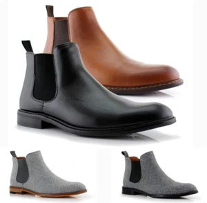 Botas al tobillo Polar Fox BARRETT Chelsea sin cordones de caña media para hombre - Imagen 1 de 44