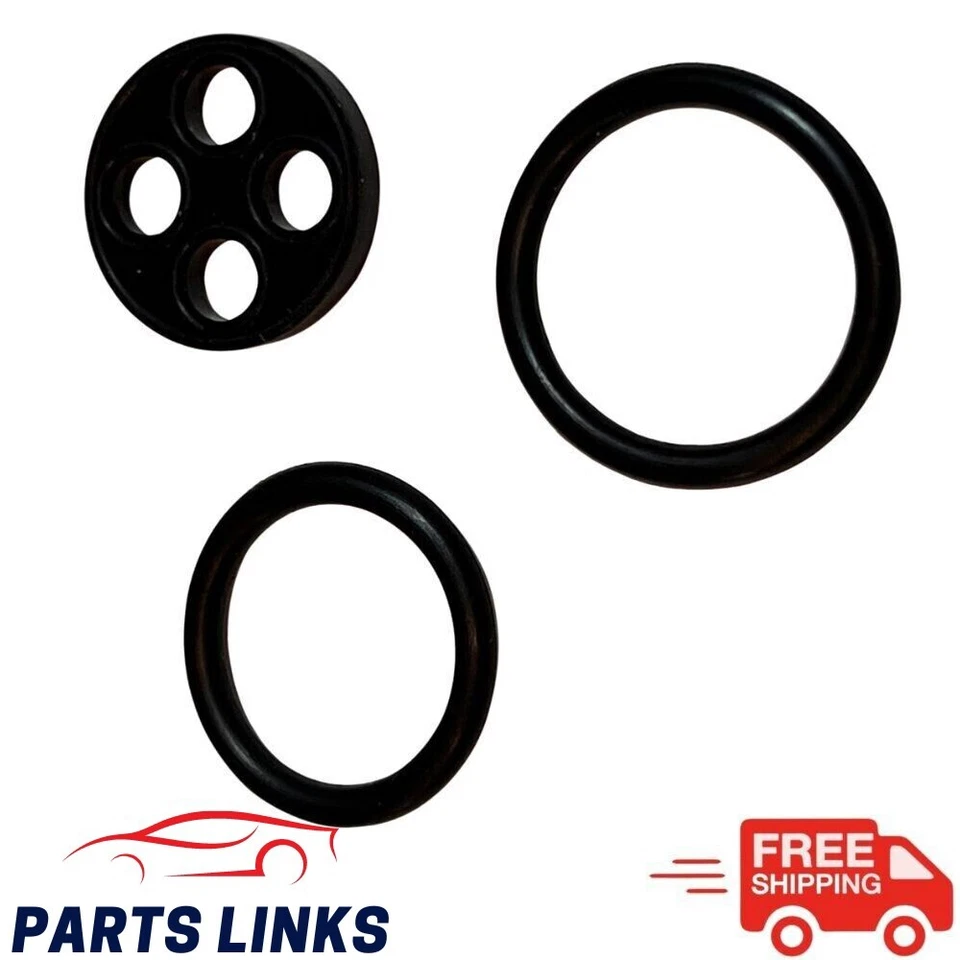 Fuel Tap Petcock Rebuild Gasket Seal Kit For Suzuki GT250 T305 T350 T500 TC305 - Image 1 of 2