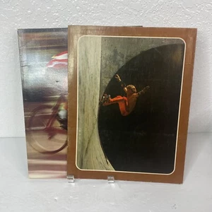 Good Sports Vintage School Portfolio Folders Set of Two 70's Era 12 1/2" x 9 3/4 - Picture 1 of 11