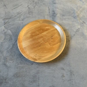 Holztablett Massivholz Handarbeit Vintage - Bild 1 von 6