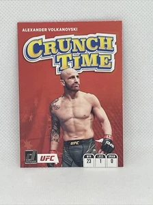 2022 ALEXANDER THE GREAT VOLKANOVSKI DONRUSS UFC #13 CRUNCH TIME CARD CHAMP - Picture 1 of 2