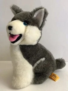24k Polar Puff Husky Special Effects Plush No. 4580 “Luke” Vintage Dog (z) - Picture 1 of 5
