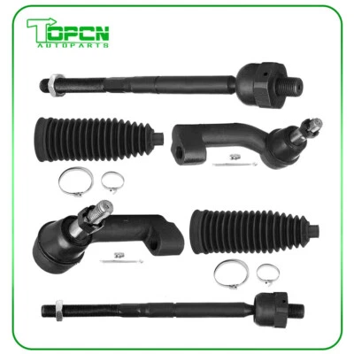Front Tie Rod Ends Rack and Pinion Bellows For 2007-2016 Ford Expedition F-150 - Image 1 of 4