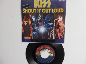 💥 💥' KISS ' HIT 45 + PICTURE [ SHOUT IT OUT LOUD] *   1976 !💥 💥 - Picture 1 of 6
