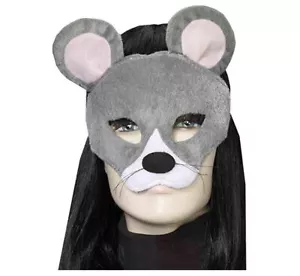 Mouse Mask - Grey - Costume Accessory - One Size - Picture 1 of 1