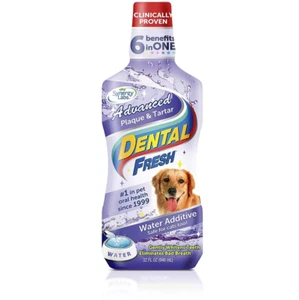 Advanced Plaque and Tartar Water Additive, 32Oz – Dog Teeth Cleaning Formula to - Picture 1 of 12