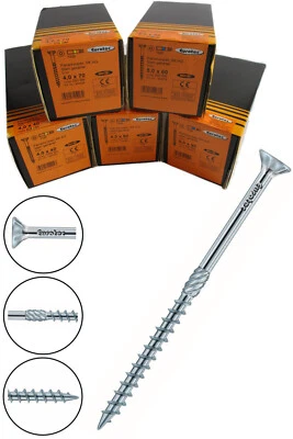 Spanplattenschrauben Torx Teilgewinde Holzschrauben Eurotec Senkkopf