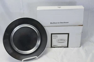 Artistic Silvertone Bread Plate 10" RW505A (A) - Picture 1 of 6