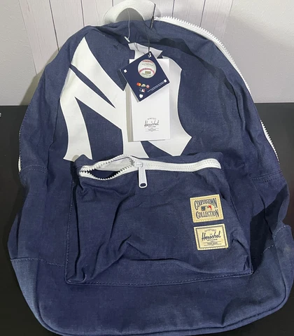MLB New York Yankees Cooperstown Collection Daypack School Backpack Herschel NWT Cover