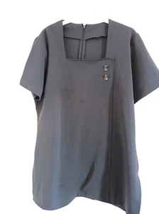Salonwear Direct Grey Beauty Therapist/Massage/Spa Uniform/Tunic UK 20 - Picture 1 of 3