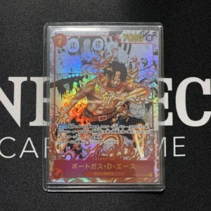 Portgas D Ace OP02-013 SR Comic Parallel Manga Alt Art ONE PIECE Japanese - Picture 1 of 12