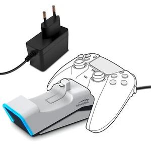 Podwójna stacja ładująca Ładowarka Zasilacz Ładowarka sieciowa do kontrolera Sony PS5 DualSense - Zdjęcie 1 z 6
