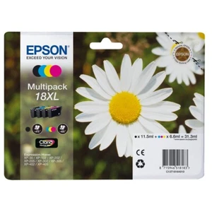Original EPSON 18XL / T1816XL Multipack schwarz, cyan, magenta, gelb Tintenpatro - Bild 1 von 2