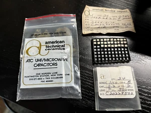 26 ATC 100B2R2DP500X RF Porzellan Superchip Multilayer Kondensatoren 2,2pF 500V - Bild 1 von 2