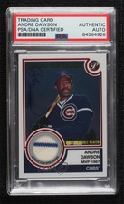 2005 Topps Pristine Legends Andre Dawson #VP-AD PSA Authentic PSA/DNA Cert HOF