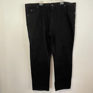Jeans Wrangler Rogged Wear Relaxed Fit Nero Taglia 52x32 35002OB NUOVO - Foto 1 di 8