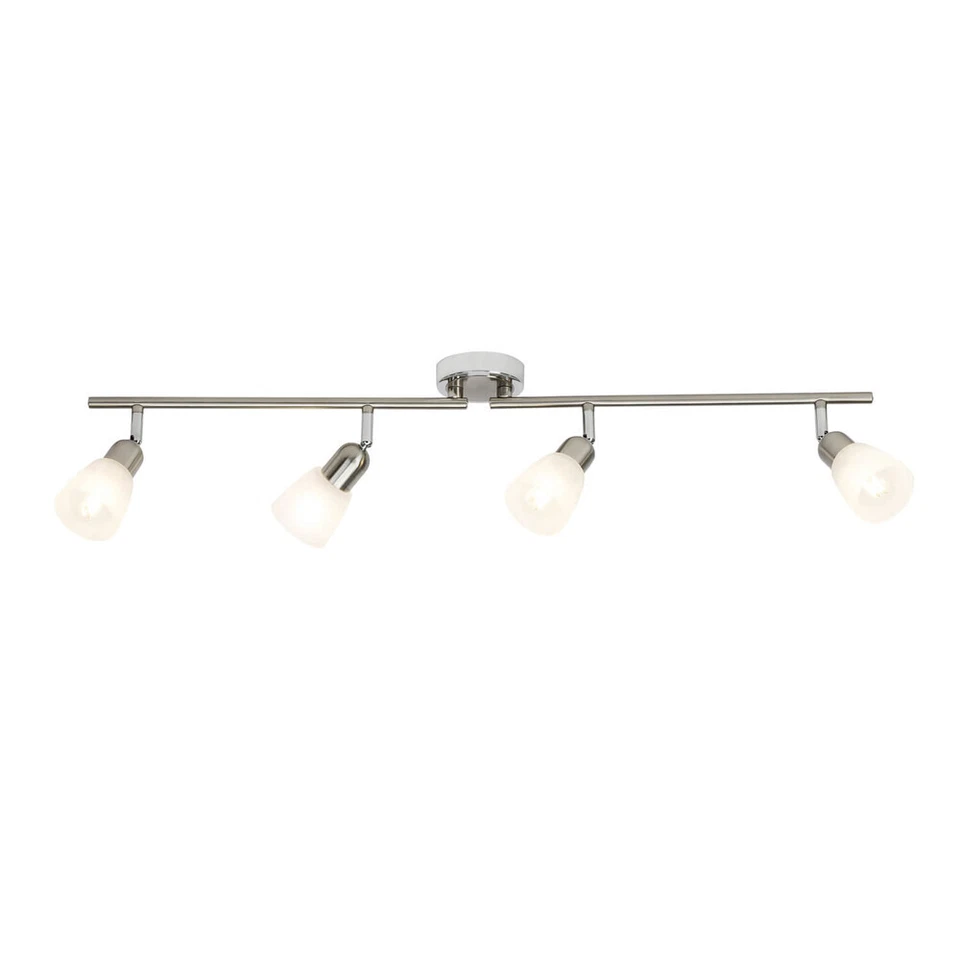 Brilliant Bethany LED Spotrohr Decken Spot Strahler Leuchte Lampe 4-flammig E14