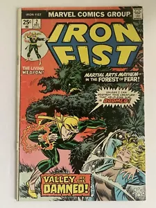 IRON FIST #2 5.0 VG/FN 1975 1ST APPEARANCE OF MIRANDA RAND MARVEL COMICS - Picture 1 of 11