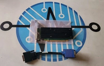 Dell NVIDIA Quadro NVS 290 256MB DDR2 SDRAM PCI E x16 Video Card w/ Dual VGA - Image 1 of 4