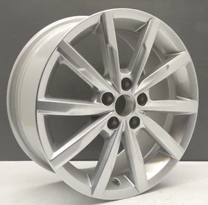 CERCHIO IN LEGA ARGENTO VOLKSWAGEN VW POLO 16" 7J ET46 PORTAGO ORIGINALE X1 - Foto 1 di 17