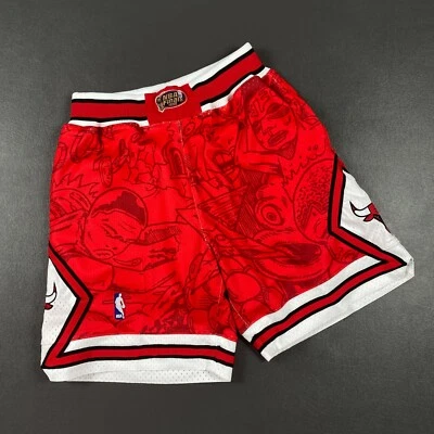 100% Authentic Hebru Brantley x Mitchell & Ness 97 98 Bulls Shorts 40 M - jordan - Image 1 of 4
