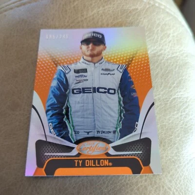 2018 Panini Certified Orange/249 NASCAR Racing #20 Ty Dillon - Image 1 of 3