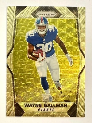 Wayne Gallman 2017 Prizm Rookie Gold Vinyl RC #5/5 Rare SP NM or better Clemson - Image 1 of 2