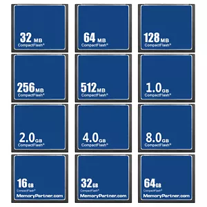 INDMEM 32MB-64GB Compact Flash Card CF Memory Card for Camera MP3 Video Player - Picture 1 of 14