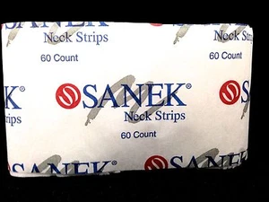 GRAHAM PROFESSIONAL SANEK NECK STRIPS 60 STRIPS PER PACKAGE WHITE #580025 - Picture 1 of 1