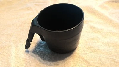 DIONO RADIAN BLACK CAR SEAT CUP HOLDER USED   FREE SHIPPING! - Image 1 of 4