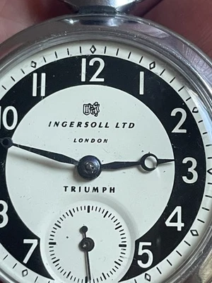 Vintage Ingersoll Pocket Watch Triumph  7 - Image 1 of 4