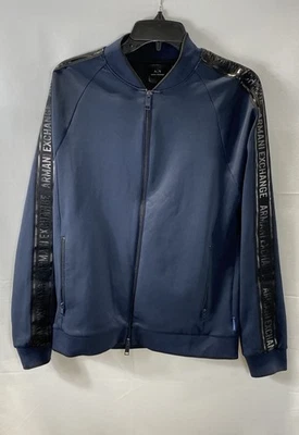 Armani Exchange Men Blue Track Jacket Size M - Image 1 of 4