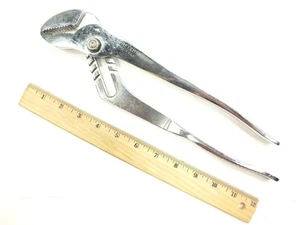 CRAFTSMAN 12" TONGUE GROOVE STRAIGHT JAW PUMP PLIERS ADJUSTABLE JOINT USA 45271 - Picture 1 of 9