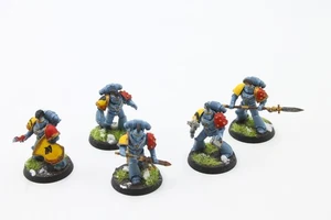 Horus Heresey Space Wolves usados: escuadrones de comando MKVI con mejoras de armas (5) - Imagen 1 de 3