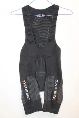X-Bionic P.v.1.2 Fahrrad Trägerhose gepolstert Cycle Bike Gr. M schwarz Erwachsene - Bild 1 von 4